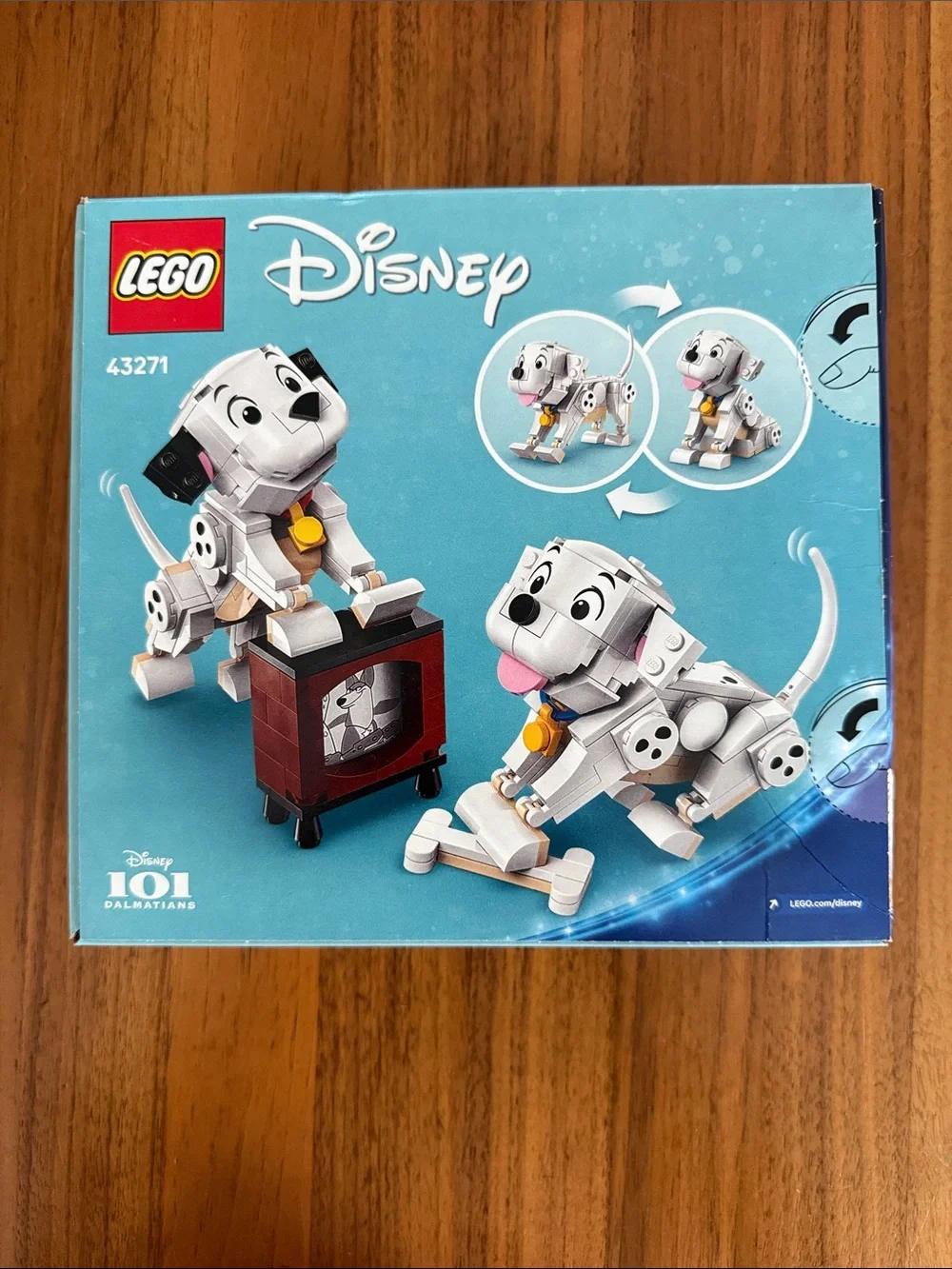 New in box Disney LEGO 101 Dalmatians Lucky & Penny Puppy Figures